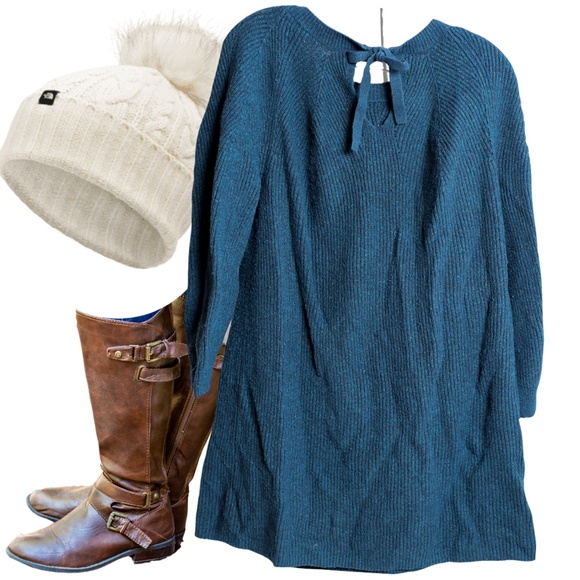 *HOST PICK 🎆* Loft Sweater Tunic/Dress XXLP - Picture 2 of 3